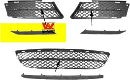 VAN WEZEL 0657482 -  Облицовка, бампер